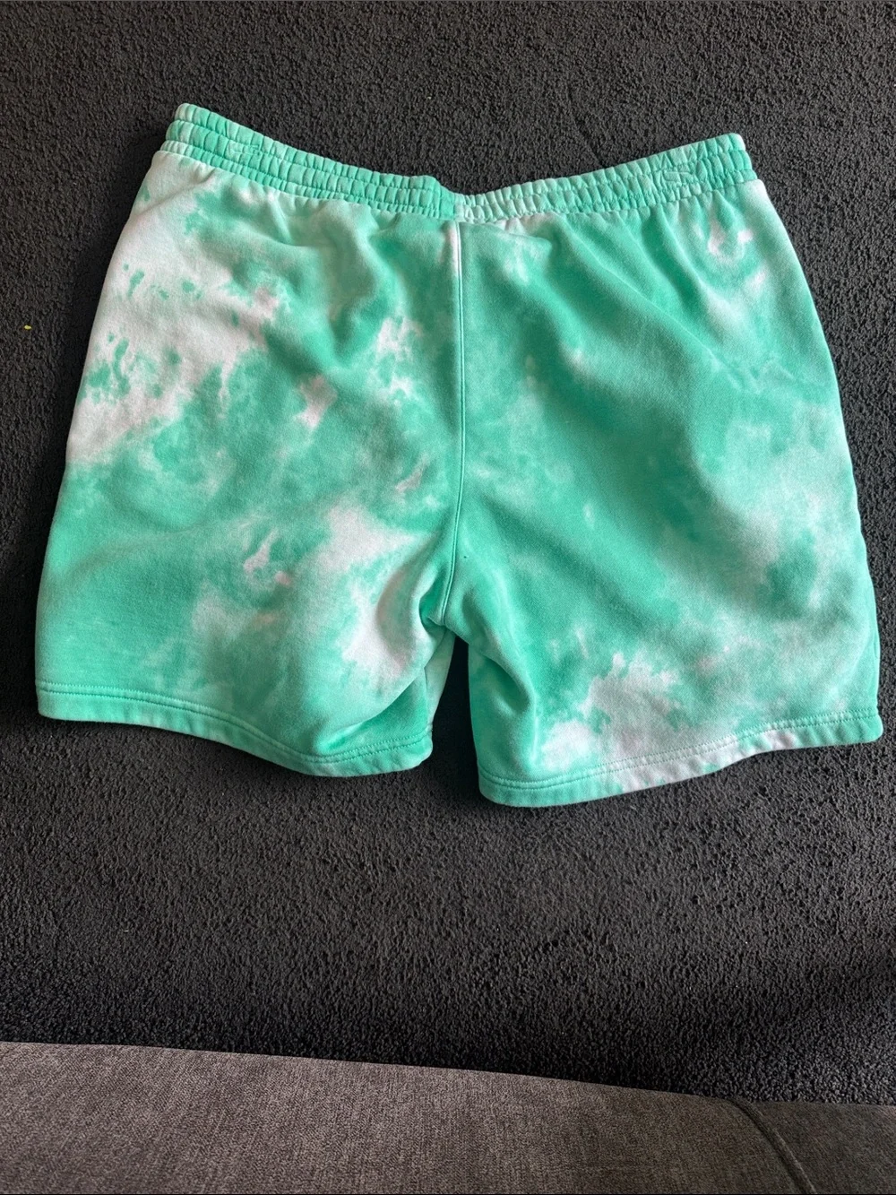 adidas Women’s Mint Green Tie-Dye Athletic Shorts